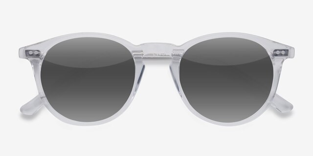 Sun Kyoto Clear AcetateSunglass Frames from EyeBuyDirect, Closed View