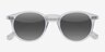 Sun Kyoto Clear AcetateSunglass Frames from EyeBuyDirect, Closed View