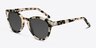 Augustine Ivory Tortoise AcetateSunglass Frames from EyeBuyDirect, Angle View