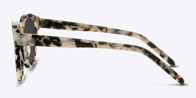 Augustine Ivory Tortoise AcetateSunglass Frames from EyeBuyDirect, Side View