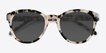 Augustine Ivory Tortoise AcetateSunglass Frames from EyeBuyDirect, Closed View
