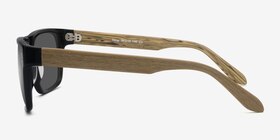 Sergi Black Yellow Acétate Soleil de Lunette de vue d'EyeBuyDirect, Vue de Côté