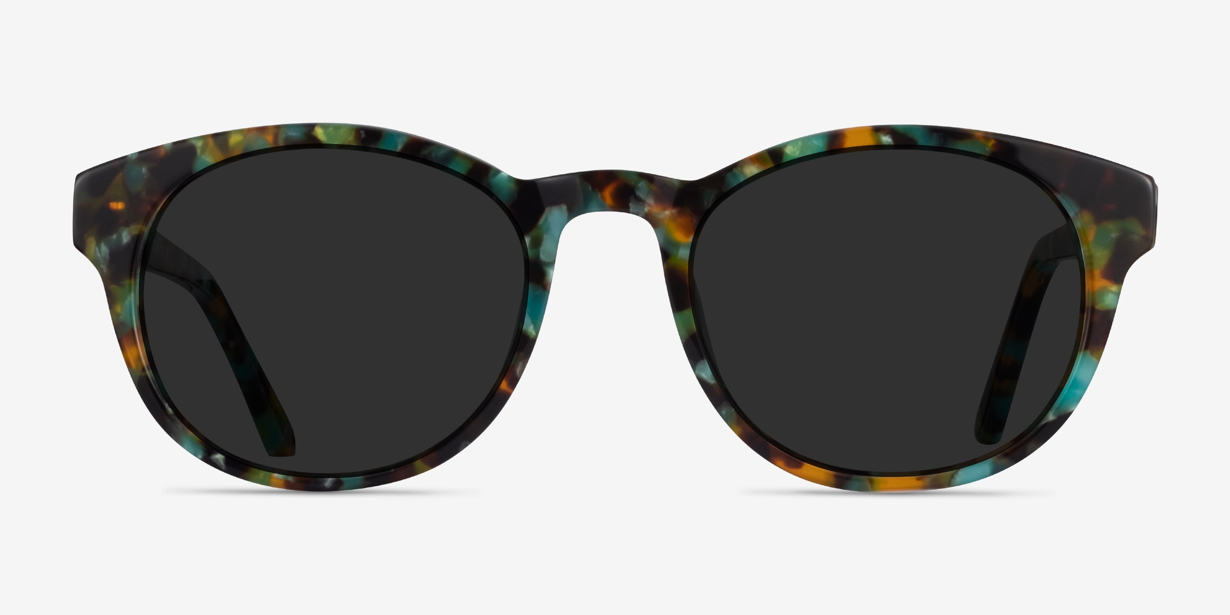 Green tortoise sunglasses sale