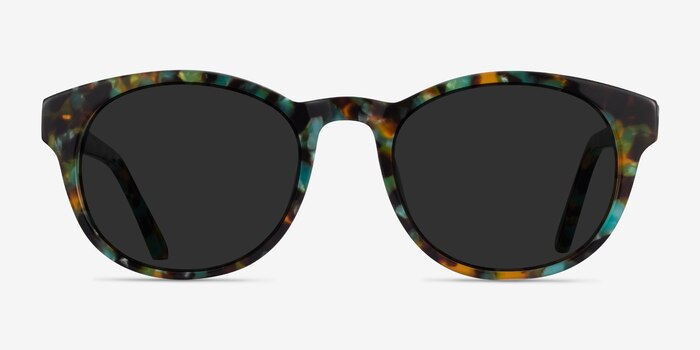 Coppola Green Tortoise Acetate Sunglass Frames from EyeBuyDirect