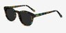 Coppola Green Tortoise AcetateSunglass Frames from EyeBuyDirect, Angle View