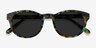 Coppola Green Tortoise AcetateSunglass Frames from EyeBuyDirect, Closed View