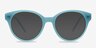 Angie Blue AcetateSunglass Frames from EyeBuyDirect, Front View