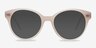 Angie Pink AcetateSunglass Frames from EyeBuyDirect, Front View