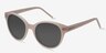 Angie Pink AcetateSunglass Frames from EyeBuyDirect, Angle View