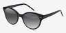 Angie Black AcetateSunglass Frames from EyeBuyDirect, Angle View