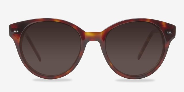 Angie Tortoise AcetateSunglass Frames from EyeBuyDirect, Front View