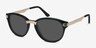 Wynwood Black AcetateSunglass Frames from EyeBuyDirect, Angle View