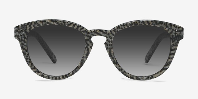 Augustine Mosaic AcetateSunglass Frames from EyeBuyDirect, Front View