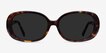 Lauren Tortoise Acetate, MetalSunglass Frames from EyeBuyDirect, Front View