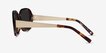 Lauren Tortoise Acetate, MetalSunglass Frames from EyeBuyDirect, Side View