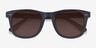 Nevada Matte Black AcetateSunglass Frames from EyeBuyDirect, Closed View