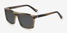 Perth Brown AcetateSunglass Frames from EyeBuyDirect, Angle View