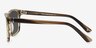 Perth Brown AcetateSunglass Frames from EyeBuyDirect, Side View