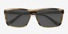 Perth Brown AcetateSunglass Frames from EyeBuyDirect, Closed View
