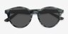 Havana Slate AcetateSunglass Frames from EyeBuyDirect, Closed View