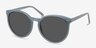 Vapor Blue AcetateSunglass Frames from EyeBuyDirect, Angle View