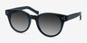 Minuit Vert AcétateSoleil de Lunette de vue d'EyeBuyDirect, Vue d'Angle