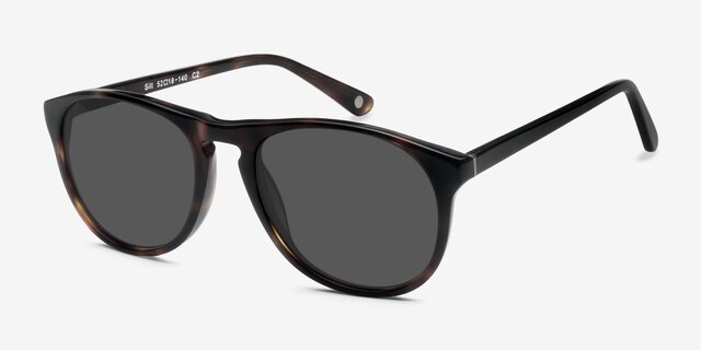 Silt Tortoise AcetateSunglass Frames from EyeBuyDirect, Angle View