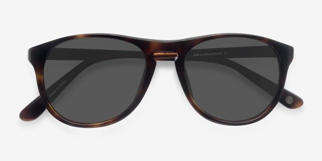 Silt Tortoise AcetateSunglass Frames from EyeBuyDirect, Closed View
