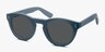 Ibiza Matte Blue AcetateSunglass Frames from EyeBuyDirect, Angle View