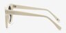 Copa White AcetateSunglass Frames from EyeBuyDirect, Side View