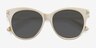Copa White AcetateSunglass Frames from EyeBuyDirect, Closed View