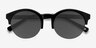 Verona Black AcetateSunglass Frames from EyeBuyDirect, Closed View