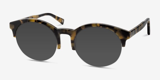 Verona Tortoise AcetateSunglass Frames from EyeBuyDirect, Angle View