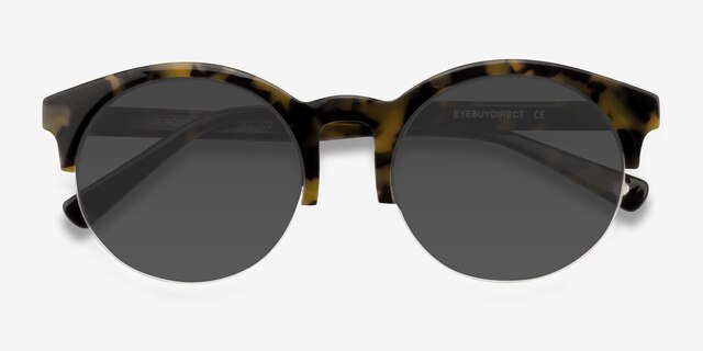 Verona Tortoise AcetateSunglass Frames from EyeBuyDirect, Closed View