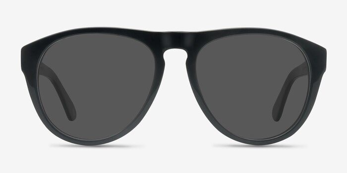 Catalonia Black Acetate Sunglass Frames from EyeBuyDirect