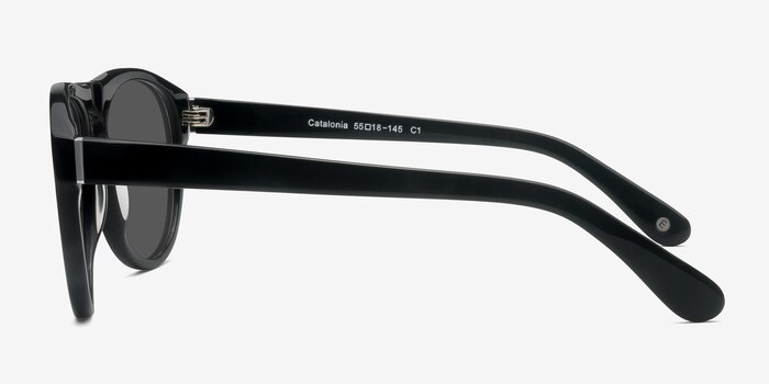 Catalonia Black Acetate Sunglass Frames from EyeBuyDirect
