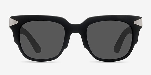 Bella Donna Matte Black Acetate Sunglass Frames