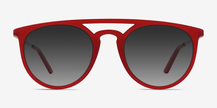 Benicia Scarlet Plastique Soleil de Lunette de vue d'EyeBuyDirect