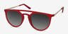Benicia Scarlet PlastiqueSoleil de Lunette de vue d'EyeBuyDirect, Vue d'Angle