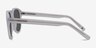Phased Matte Clear AcetateSunglass Frames from EyeBuyDirect, Side View