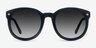 Paige Black AcetateSunglass Frames from EyeBuyDirect, Front View