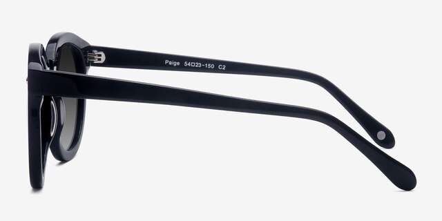 Paige Black AcetateSunglass Frames from EyeBuyDirect, Side View