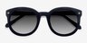 Paige Black AcetateSunglass Frames from EyeBuyDirect, Closed View