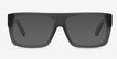 Fresh Matte Gray AcetateSunglass Frames from EyeBuyDirect, Front View