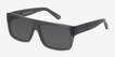 Fresh Matte Gray AcetateSunglass Frames from EyeBuyDirect, Angle View
