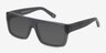 Fresh Matte Gray AcetateSunglass Frames from EyeBuyDirect, Angle View