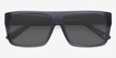 Fresh Matte Gray AcetateSunglass Frames from EyeBuyDirect, Closed View