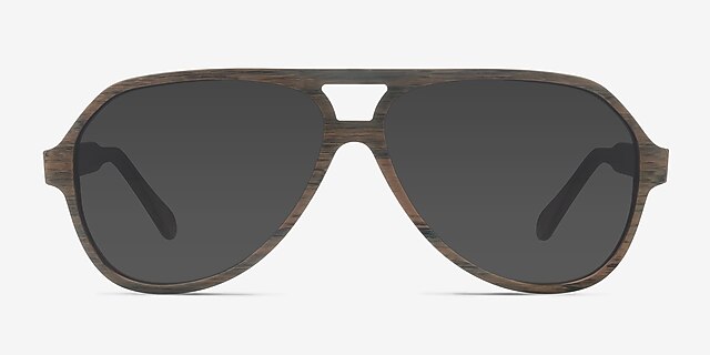 Americana Brown AcetateSunglass Frames from EyeBuyDirect, Front View