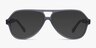 Americana Gray AcetateSunglass Frames from EyeBuyDirect, Front View