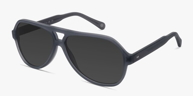 Americana Gray AcetateSunglass Frames from EyeBuyDirect, Angle View
